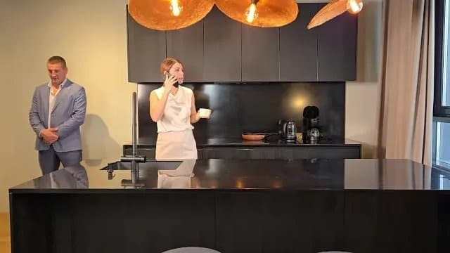 The Bodyguard Fulfilled His Fantasy with His Boss Before the Meeting