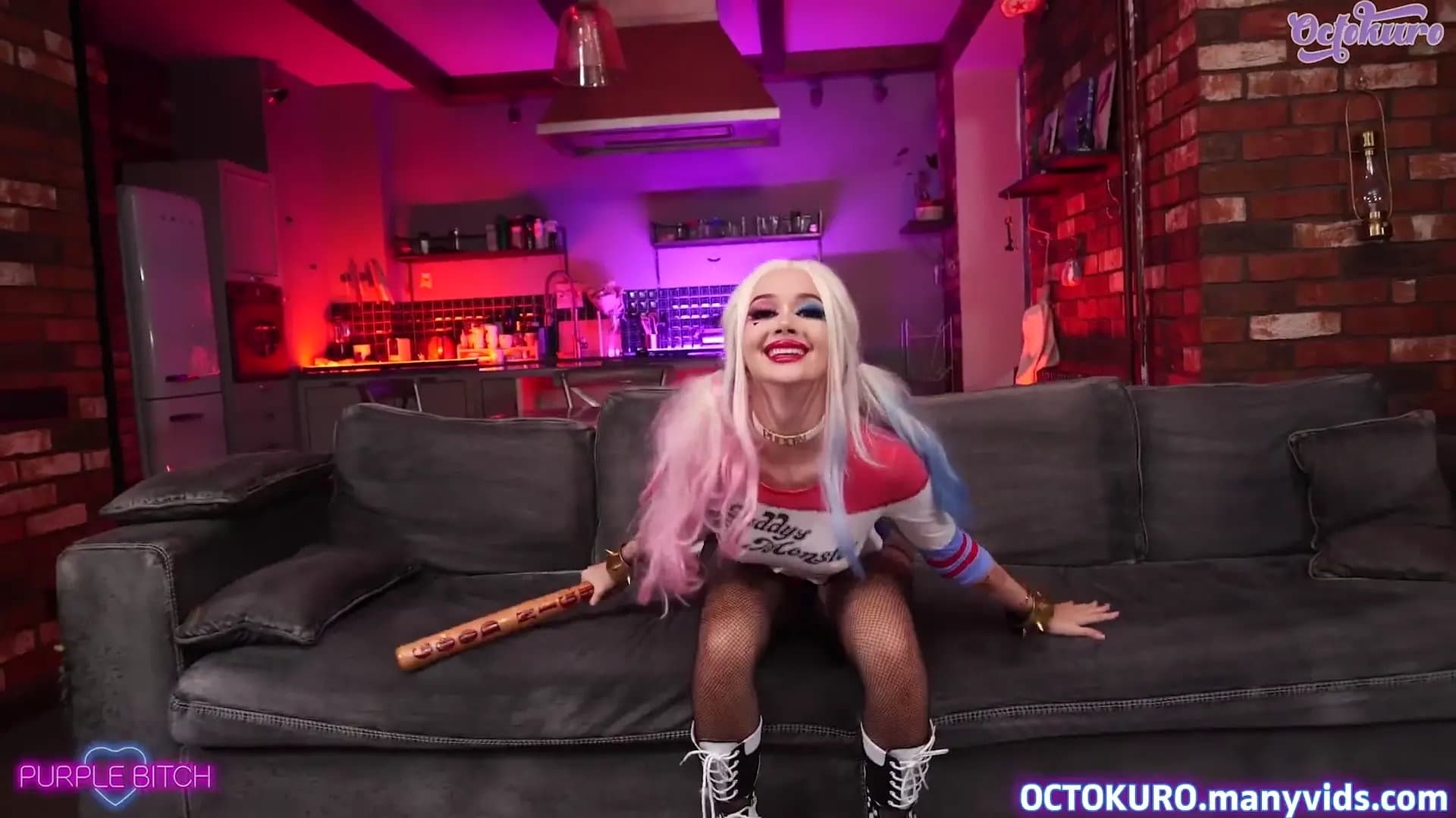 Threesome with Harley & Punchline by