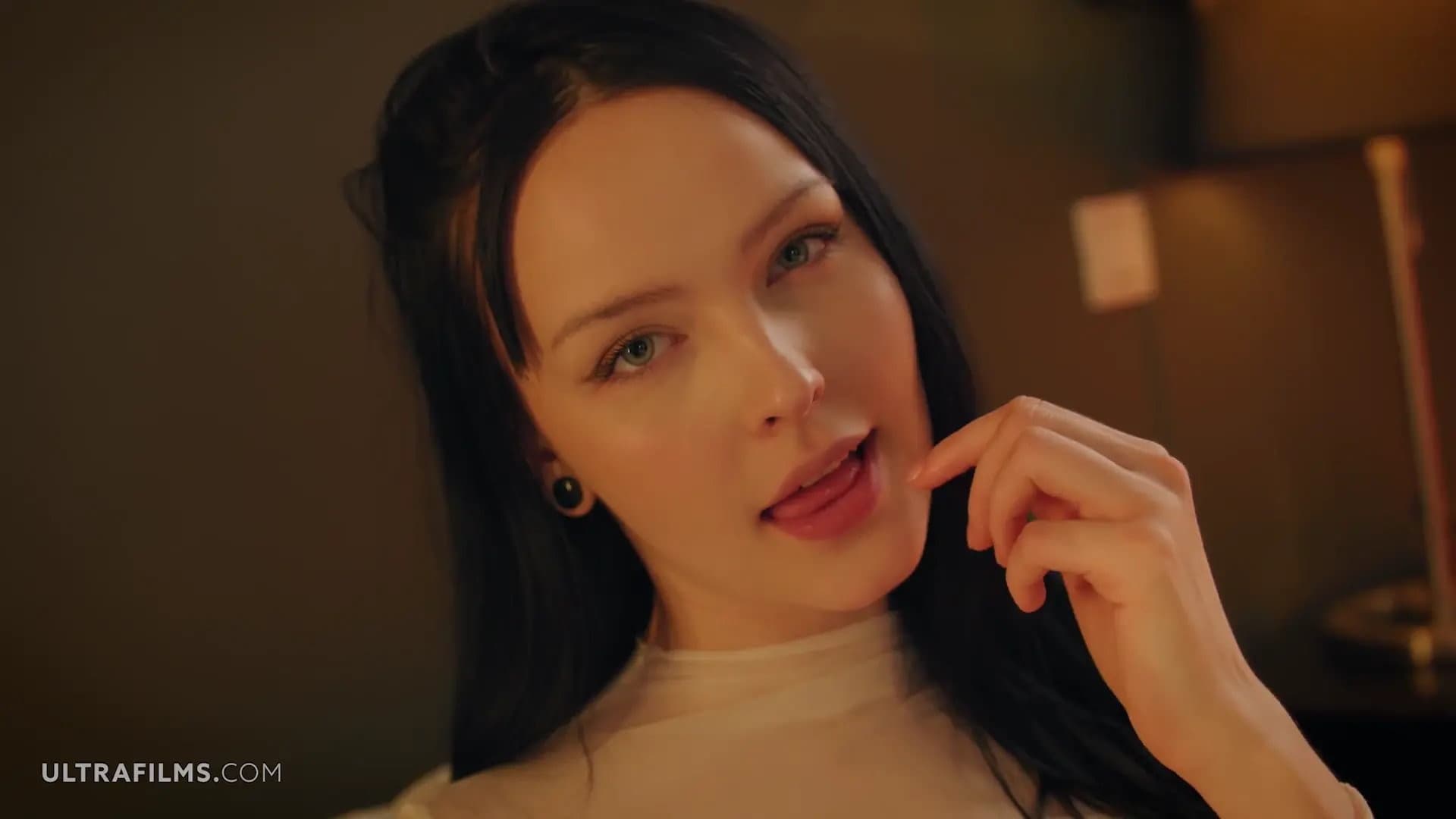 Beautiful Eastern European Model Amelia Riven Fingering Her Pussy