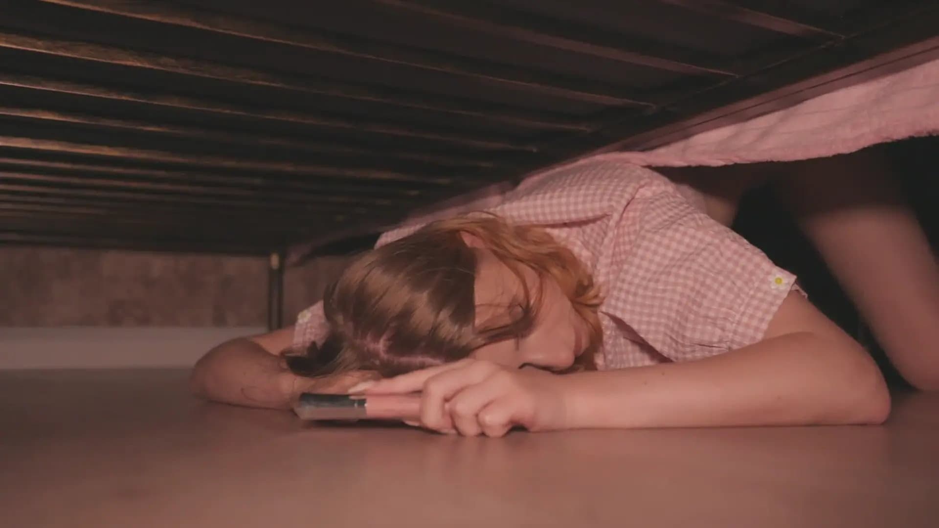 I Stuck under the Bed and My Step-brother Fucked Me Hard