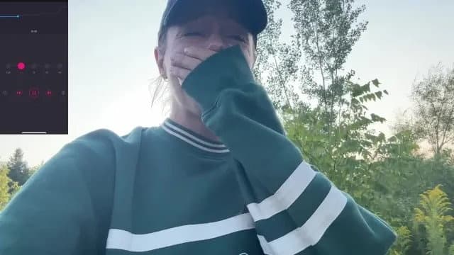 Risky Trail Walk with My Lush! | Public Orgasm | Remote