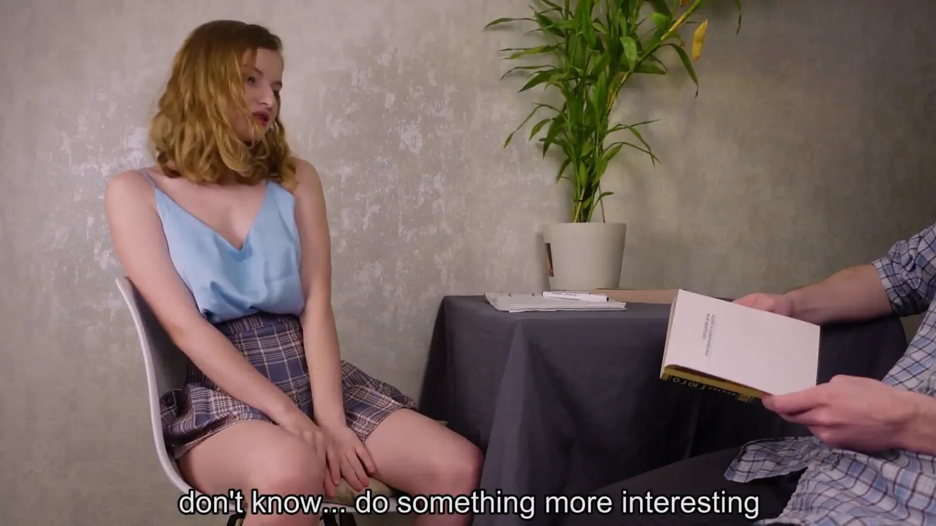 Lreren Kneppede Sin Dumme Studerende