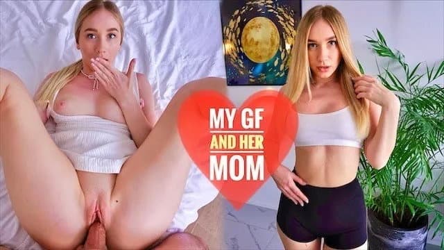 Secret Sex with My Gf's Mom & Naive Gf Gets Creampie