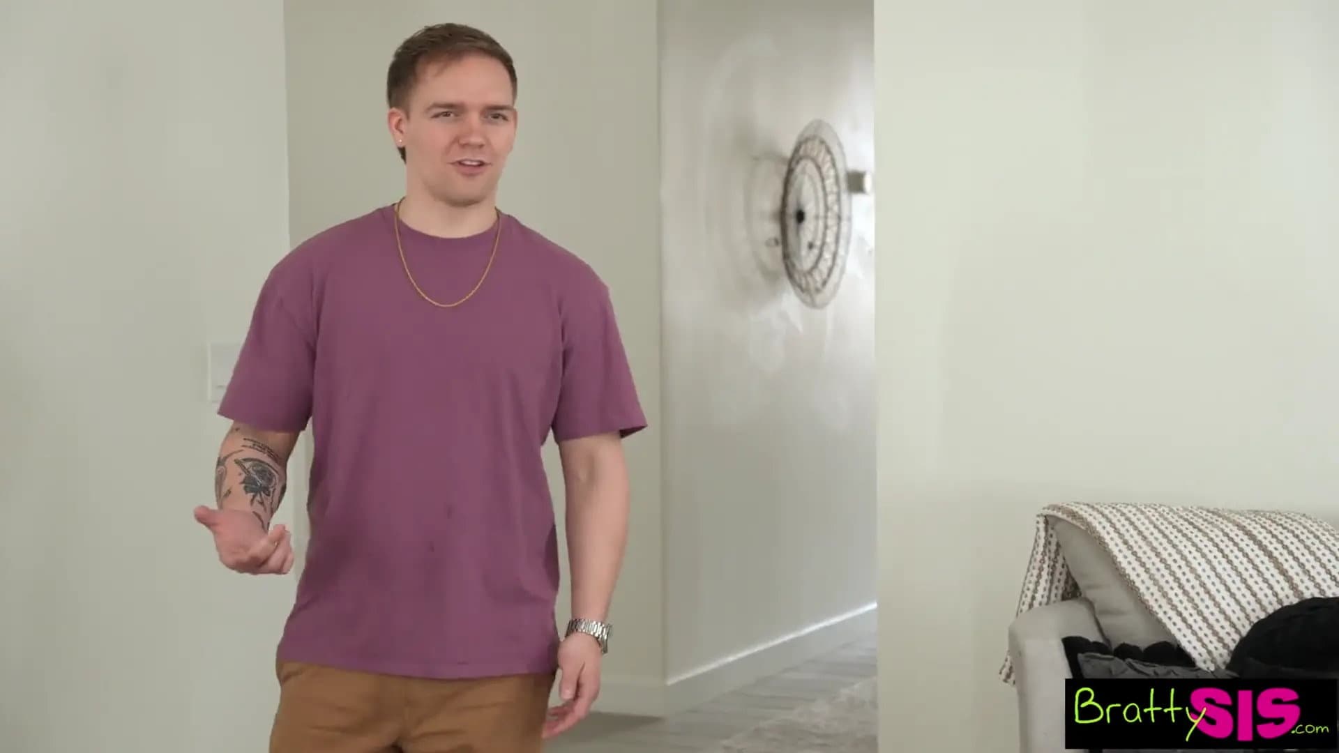 Which Pleasure Will Dad Like Best? Britt Blair Asks Stepbro