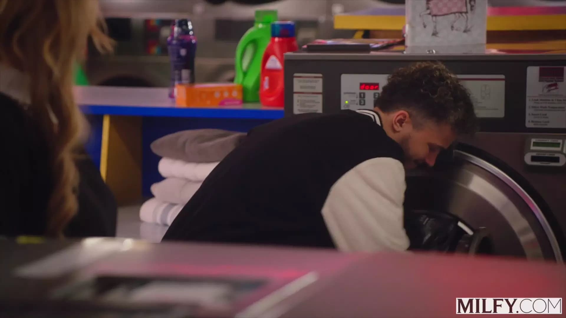 Sex Ed Teacher Sarah Teaches Young Couple to Fuck