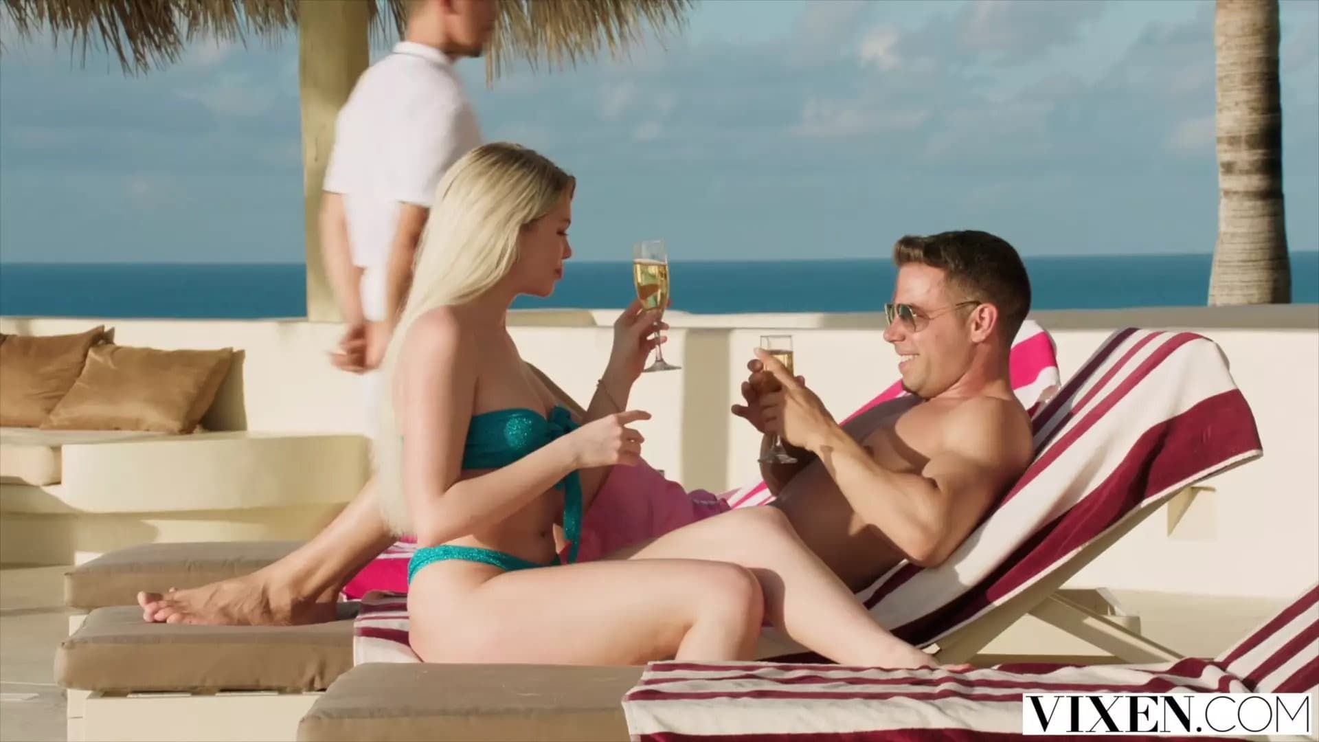 Femme Fatale Lia Seduces Innocent Ashby and Her Bf