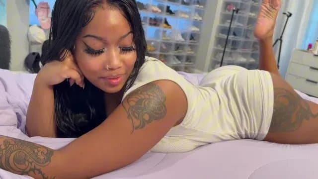 My Fine Ass Ebony Coworker Finally Lets Me Fuck - Vee &