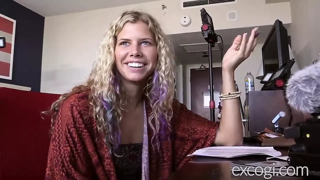 College Hippie Fucked & Covered in Cum